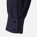 Women 3/4 Sleeve Linen Blend Ankle Dress
