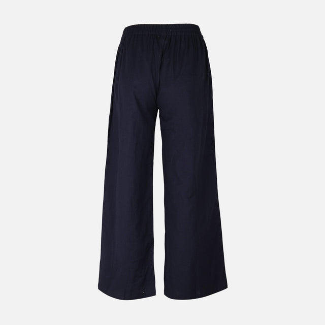 Women Linen Blend Trouser