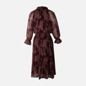 Women Lurex Long Sleeve Dress