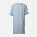 Women 3/4 Sleeve Solid Cotton Double Cloth Tunic