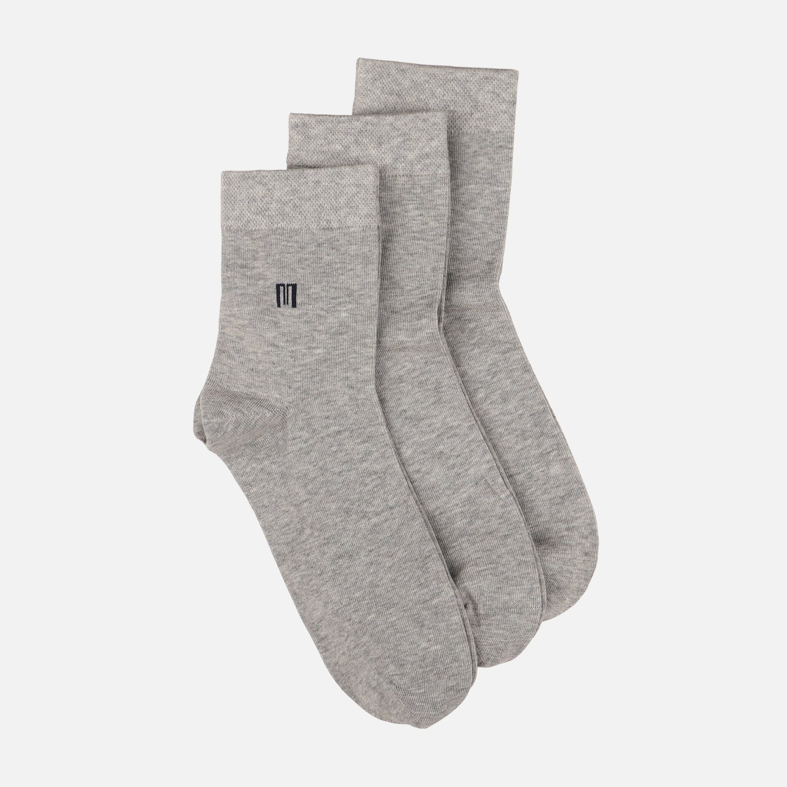 Men Antibacterial Quarter Socks 3 Pairs