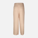 Women Draped Wrap Straight Leg Pant