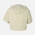 Women Oversized Hooded Shacket
