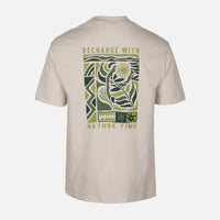 Men Short Sleeve T-Shirt Over Size