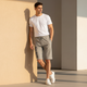 Men Jogging Bermuda Regular Fit