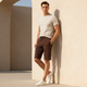 Men Jogging Bermuda Regular Fit