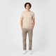Men Structured Round Neck T-Shirt