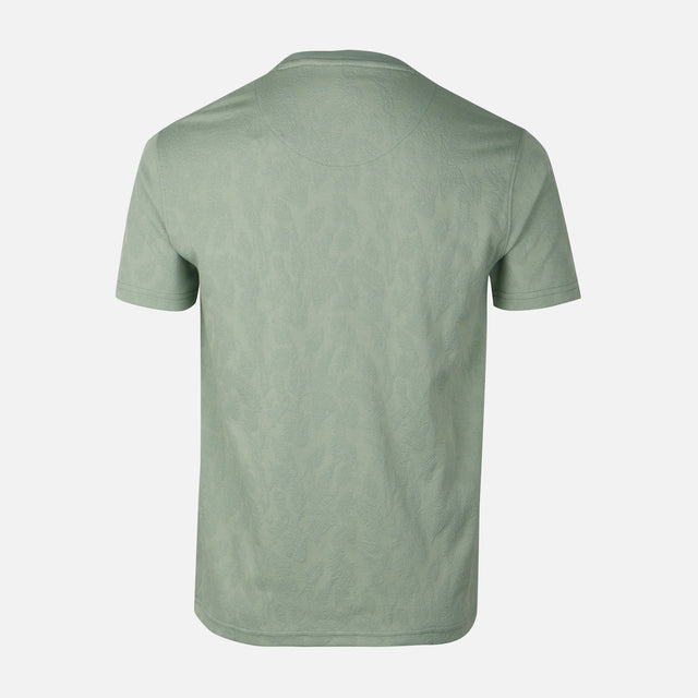Men Structure T-Shirt Round Neck