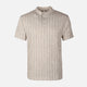 Men Structure T-Shirt Henley Neck