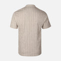Men Structure T-Shirt Henley Neck