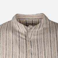 Men Structure T-Shirt Henley Neck
