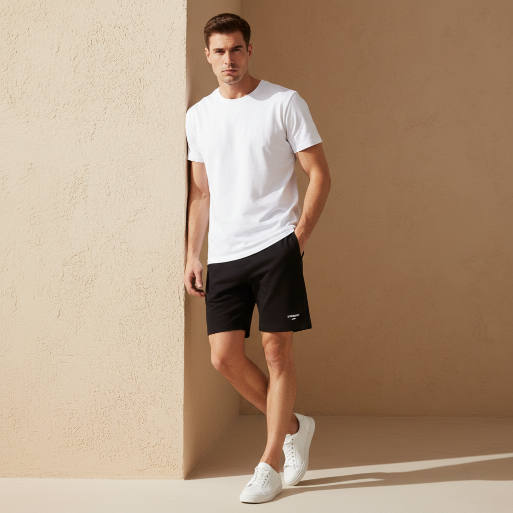 Men Basic Jogging Shorts Regular Fit