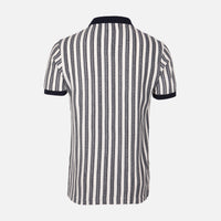 Men'S Striped Polo T-Shirt Short Sleeve