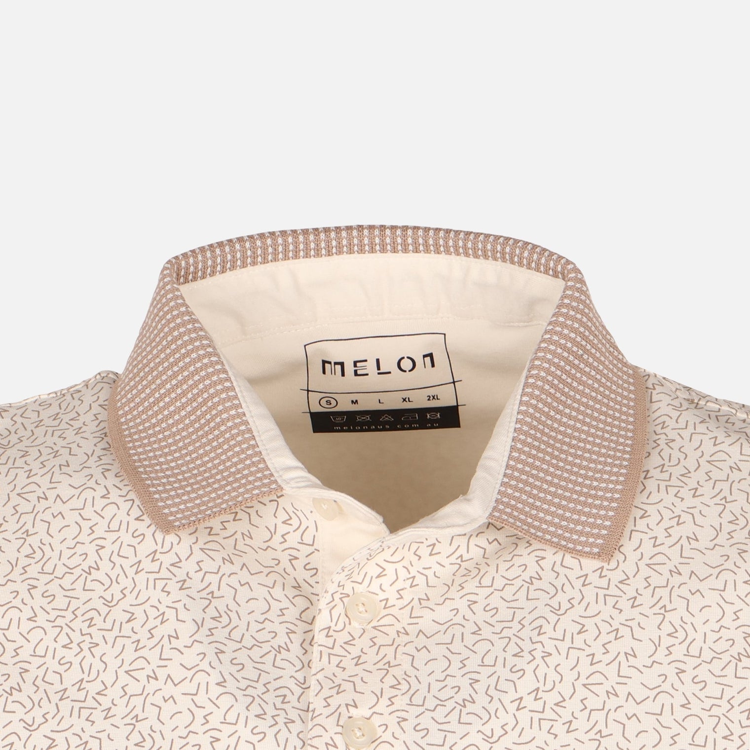 Men All-Over Print Polo T-Shirt Short Sleeve