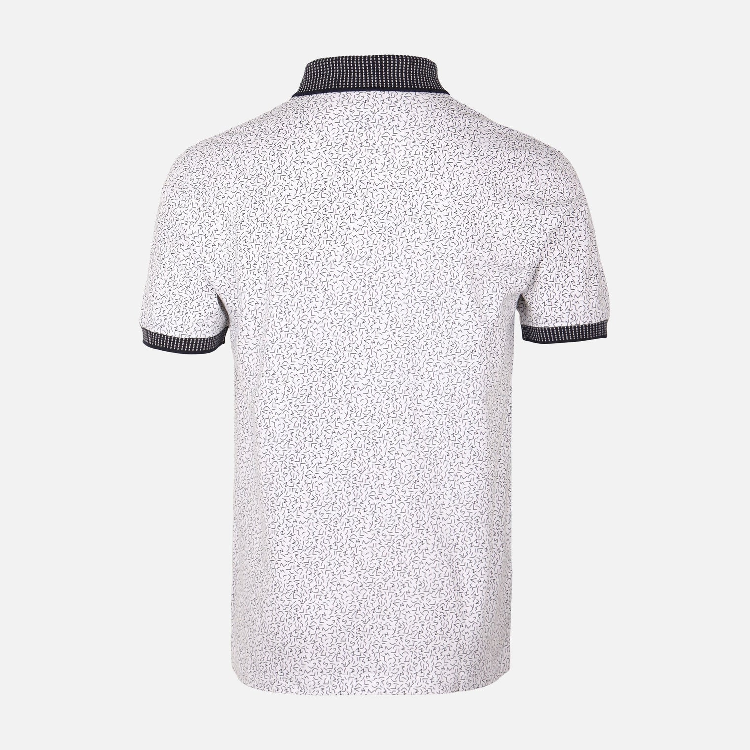 Men All-Over Print Polo T-Shirt Short Sleeve