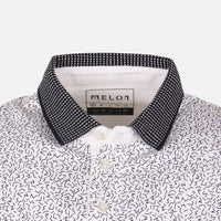 Men All-Over Print Polo T-Shirt Short Sleeve