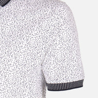 Men All-Over Print Polo T-Shirt Short Sleeve