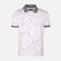 Men All-Over Print Polo T-Shirt Short Sleeve