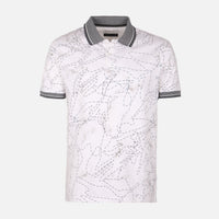 Men All-Over Print Polo T-Shirt Short Sleeve