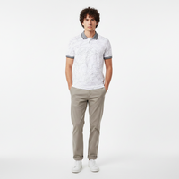 Men All-Over Print Polo T-Shirt Short Sleeve