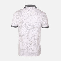 Men All-Over Print Polo T-Shirt Short Sleeve