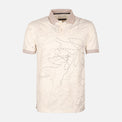 Men All-Over Print Polo T-Shirt Short Sleeve