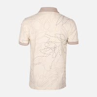 Men All-Over Print Polo T-Shirt Short Sleeve
