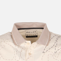 Men All-Over Print Polo T-Shirt Short Sleeve