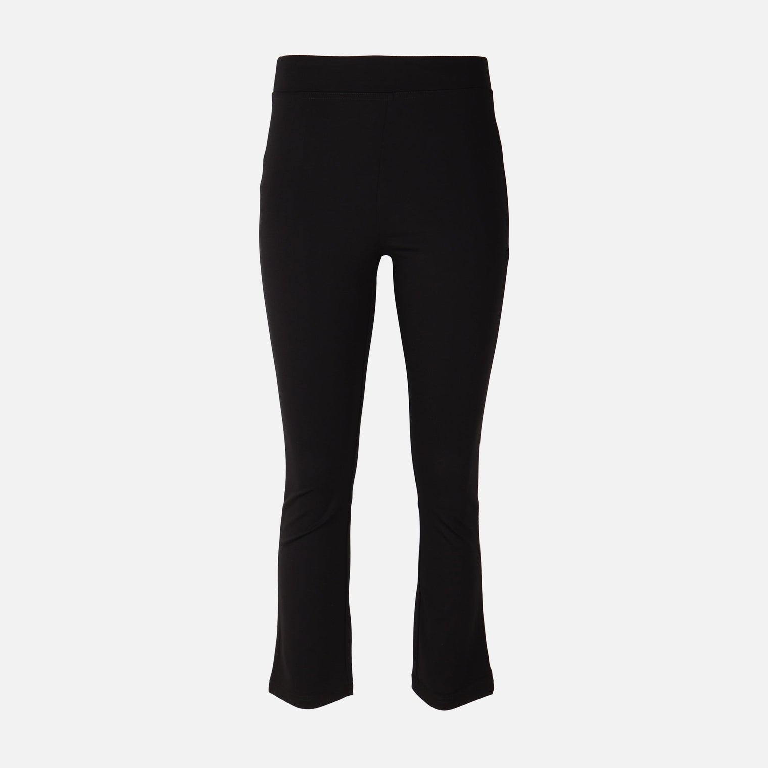 Women Cropped Flare Fit Jersey Pants