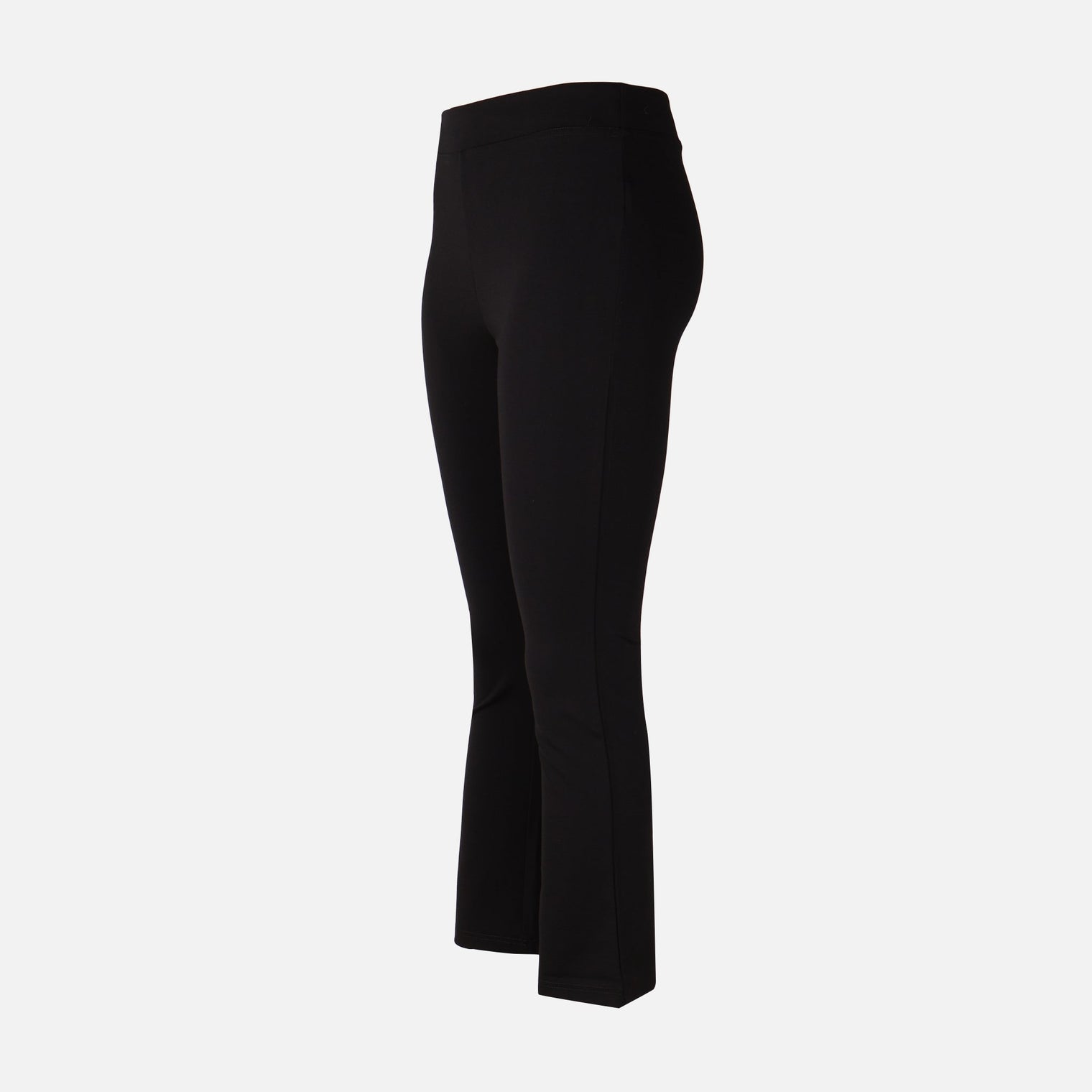 Women Cropped Flare Fit Jersey Pants