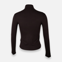 Women Basic Long Sleeve High Neck T-Shirt