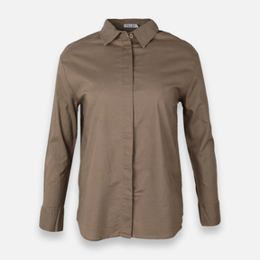 Women Linen Blend  Shirt