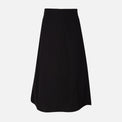 Women Linen Blend Maxi Skirt