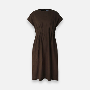 Women Linen Blend Maxi Dress
