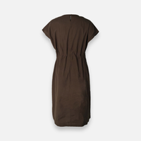 Women Linen Blend Maxi Dress