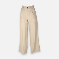 Women Linen Blend  Trouser