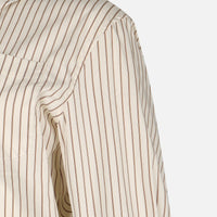 Women Striped Oversize Shirt
