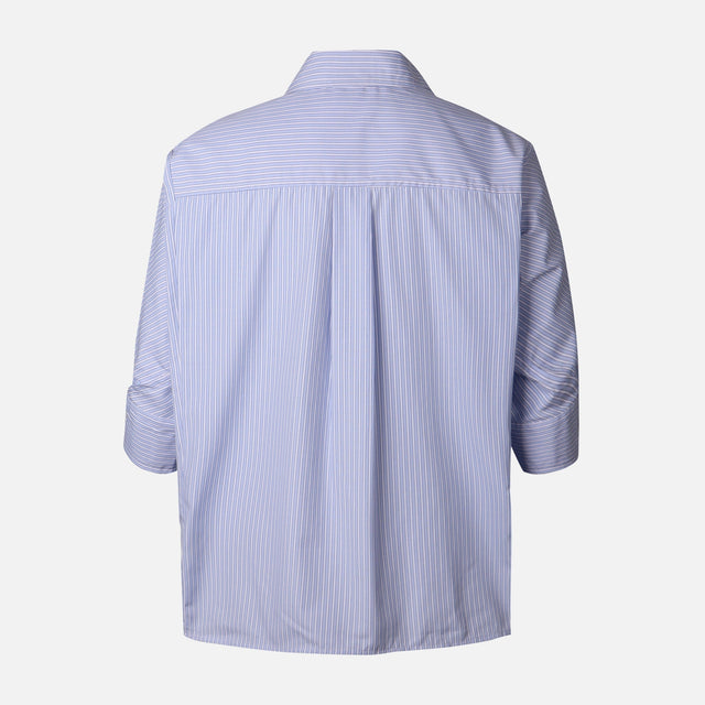 Women Striped Oversize Shirt