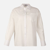 Women Poplin Oversize Butterfly Shirt