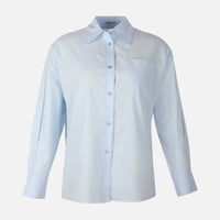 Women Poplin Oversize Butterfly Shirt