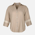 Women Lace Sleeve Shirt
