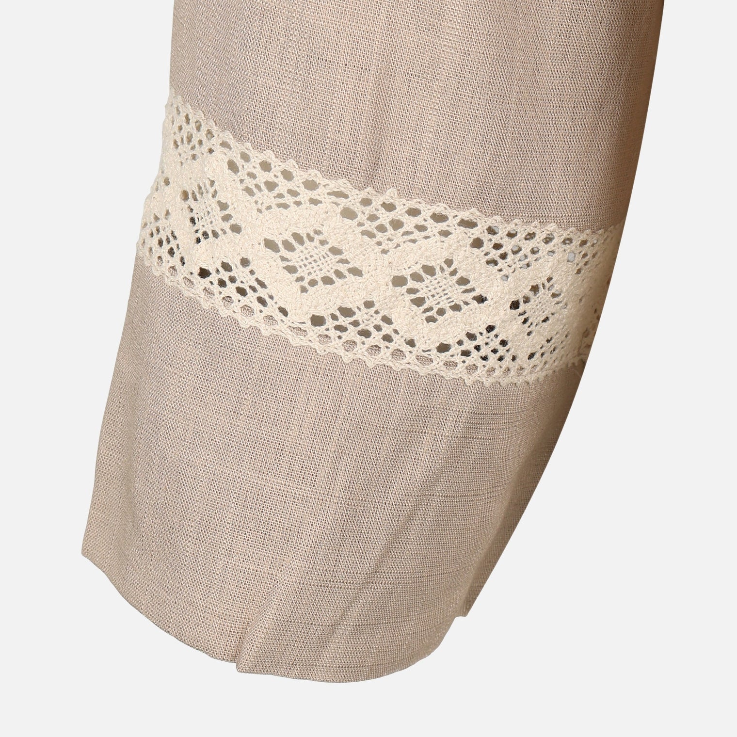 Women Lace Sleeve Shirt
