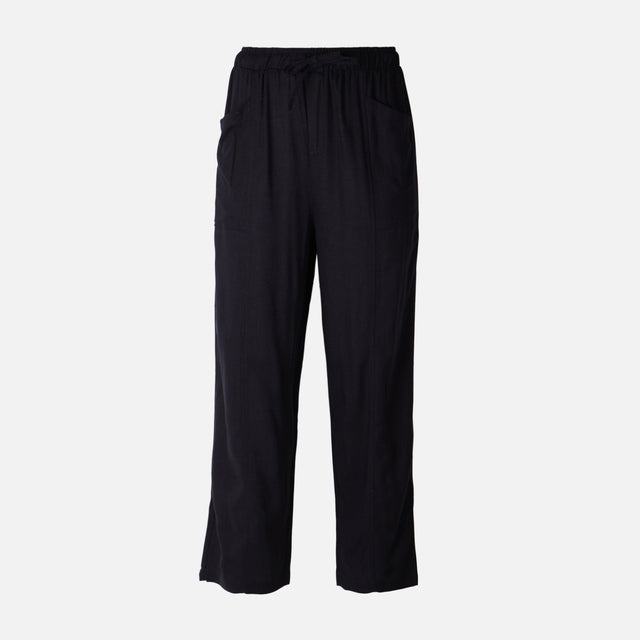 Women Woven Wide Leg Trouser