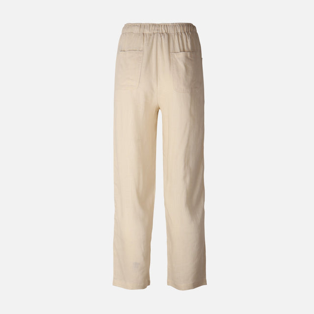 Women Woven Wide Leg Trouser