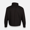 Women Woven Cropped Jacket With High Collar