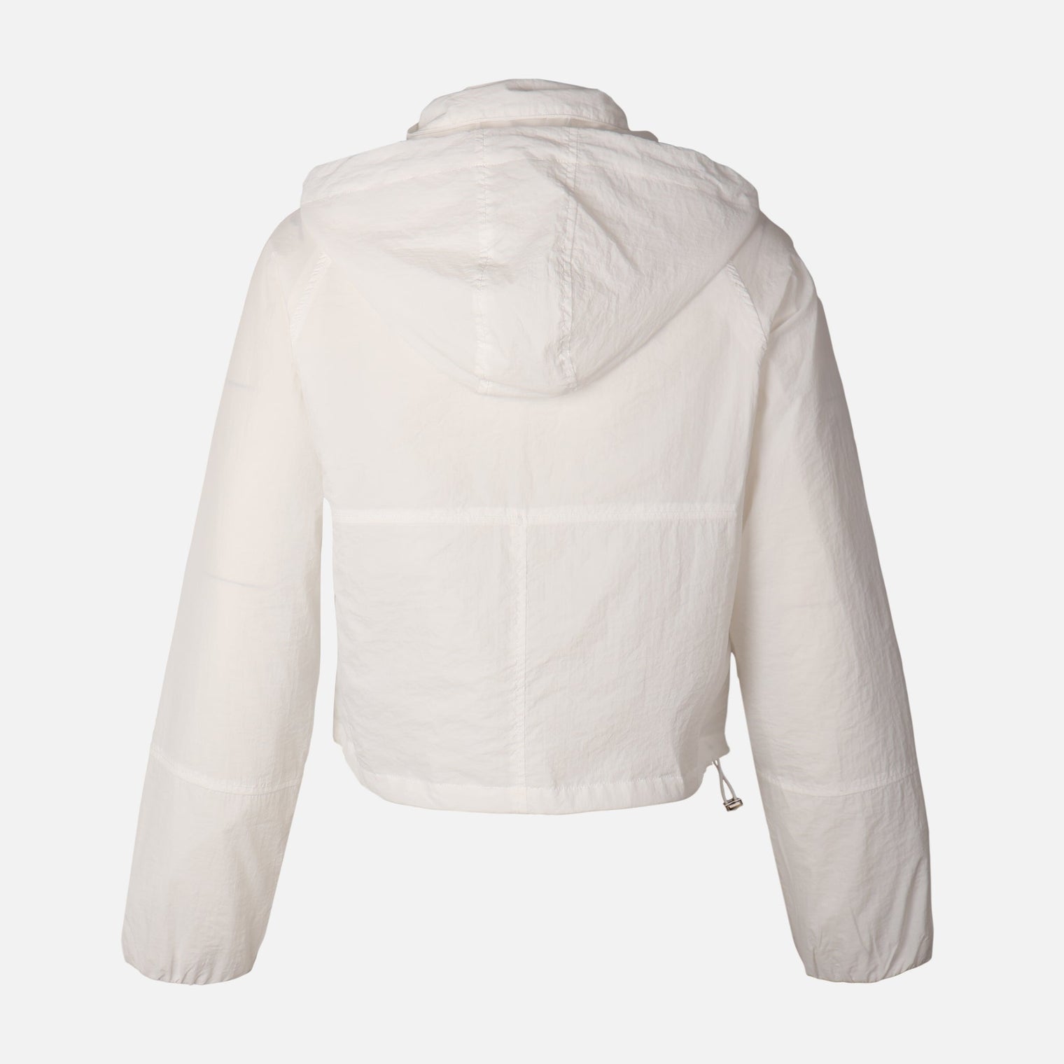 Women Woven Hooded Light Jacket
