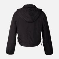 Women Woven Hooded Light Jacket