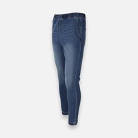 Men Knitted Denim Jogger Pant