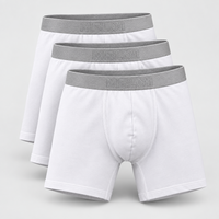 Men Underwear Boxer 3 Pieces