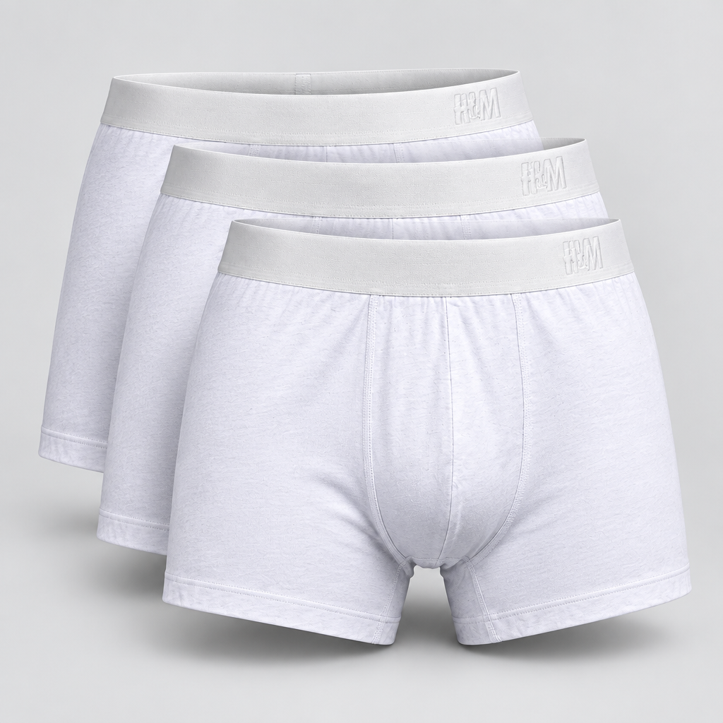 Men Underwear Boxer 3 Pieces